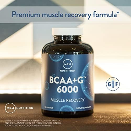 MRM Nutrition BCAA+ Recuperación Muscular 6000 mg - Para Mujeres y Hombres - 6g de Aminoácidos por Porción, Suplemento Vegano y Sin Gluten - 25 - imagen 4