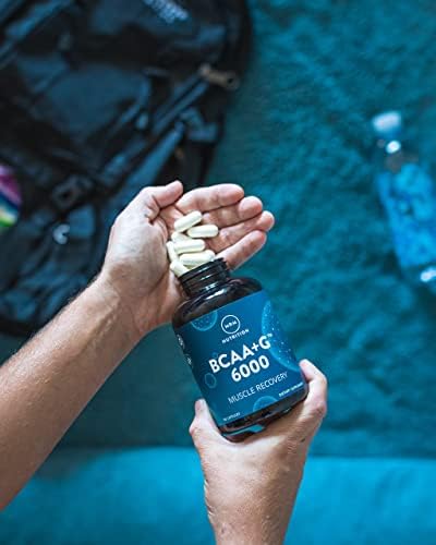 MRM Nutrition BCAA+ Recuperación Muscular 6000 mg - Para Mujeres y Hombres - 6g de Aminoácidos por Porción, Suplemento Vegano y Sin Gluten - 25 - imagen 5