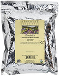 Polvo de Rosa Mosqueta Orgánico Starwest Botanicals - Hierba Secada para Té y Repostería, Molido Fino, Certificado Kosher, No GMO - Bolsa a Granel de - imagen 1