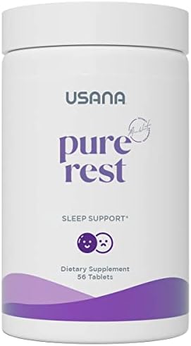 Suplemento de Melatonina USANA Pure Rest para Apoyo al Sueño – Acción Rápida – Sin Azúcar - 56 Tabletas - imagen 1