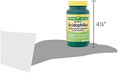 Suplemento de Acidophilus Spring Valley, Probióticos para Hombres y Mujeres, Apoya la Salud Digestiva, 100 Cápsulas con 2 Mil Millones de Cultivos - imagen 8