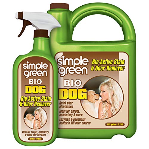 Limpiador Enzimático Simple Green Bio Dog para Manchas y Olores - Elimina Olores de Orina en Alfombras, Tapetes y Telas (32 oz Spray y 1 gal Refill) - imagen 5