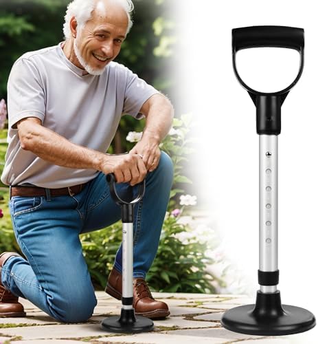Dispositivo de Asistencia de Movilidad Besingki Ajustable para Levantarse, Soporte Estable para Uso en Interiores y Exteriores, Jardinería y Tareas - imagen 1