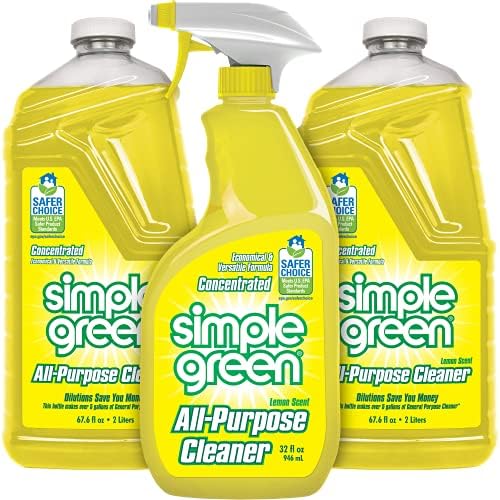 Limpiador Multiusos Simple Green Spray y Recarga, Verde, Set de 3 Piezas, 1 Unidad (Limón) - imagen 1