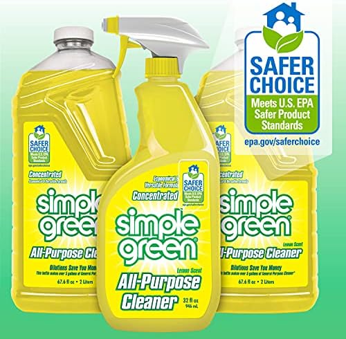 Limpiador Multiusos Simple Green Spray y Recarga, Verde, Set de 3 Piezas, 1 Unidad (Limón) - imagen 4