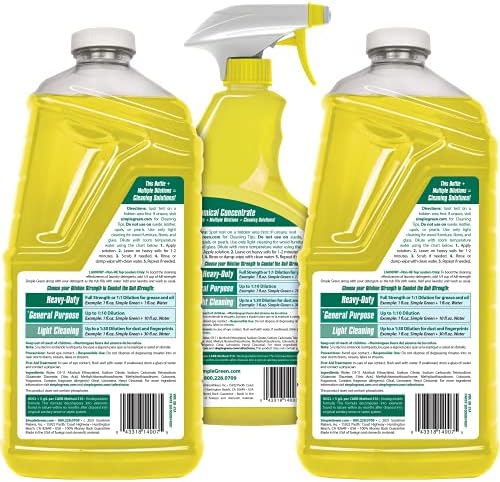 Limpiador Multiusos Simple Green Spray y Recarga, Verde, Set de 3 Piezas, 1 Unidad (Limón) - imagen 8