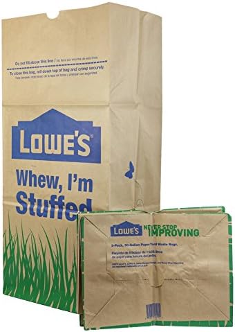 Bolsas de Papel para Jardín y Desechos de 30 Galones (25 Piezas) Lowe's H&PC-75419, Versión Original - imagen 1