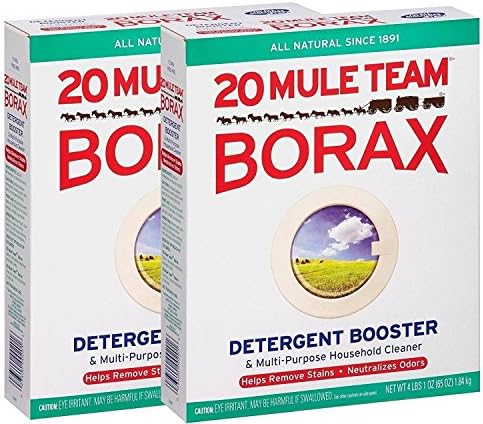 20 Mule Team Borax Aditivo para Detergente y Limpiador Multiusos, 65 Onzas - Paquete de 2 - imagen 1