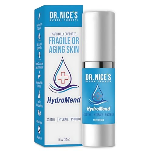 HydroMend de DR. NICE para adultos mayores con heridas crónicas, piel delgada y seca, cortes menores y quemaduras | Hidrogel tópico de 30 ML - imagen 1