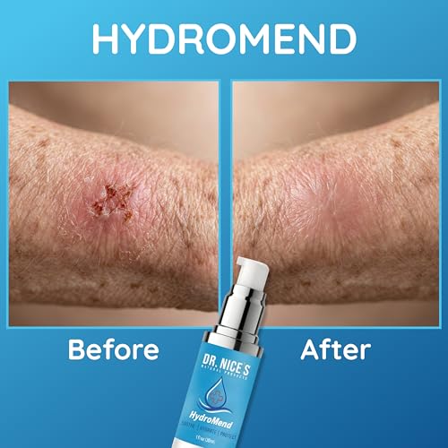 HydroMend de DR. NICE para adultos mayores con heridas crónicas, piel delgada y seca, cortes menores y quemaduras | Hidrogel tópico de 30 ML - imagen 5