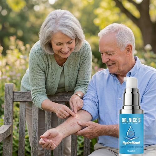 HydroMend de DR. NICE para adultos mayores con heridas crónicas, piel delgada y seca, cortes menores y quemaduras | Hidrogel tópico de 30 ML - imagen 7