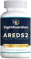 Suplemento de Vitaminas y Minerales para los Ojos Sight Guardian AREDS2 (120 cápsulas, suministro de 60 días) - Fórmula Baja en Zinc - Suplemento - imagen 1