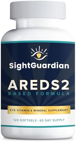 Suplemento de Vitaminas y Minerales para los Ojos Sight Guardian AREDS2 (120 cápsulas, suministro de 60 días) - Fórmula Baja en Zinc - Suplemento - imagen 1
