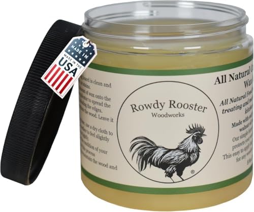 Aceite de Nuez Refinado y Cera de Abejas - Aceite Natural sin Fragancia para Tablas de Cortar y Acondicionador de Madera - Cera para Aplicación Fácil - imagen 1