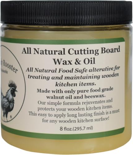 Aceite de Nuez Refinado y Cera de Abejas - Aceite Natural sin Fragancia para Tablas de Cortar y Acondicionador de Madera - Cera para Aplicación Fácil - imagen 4