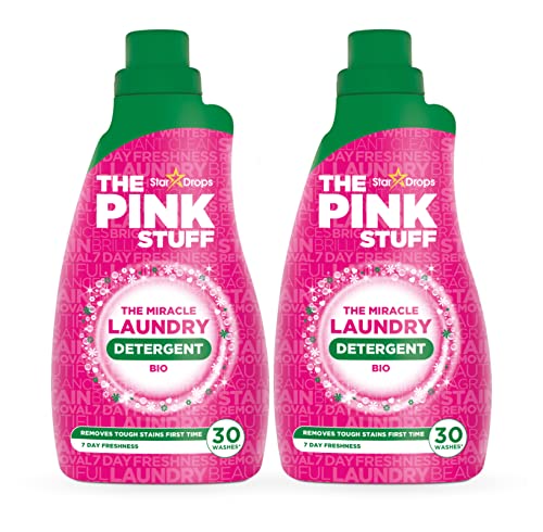 Stardrops - The Pink Stuff - Detergente Líquido Bio Milagroso para Ropa - Paquete de 2 de 32 oz - imagen 5