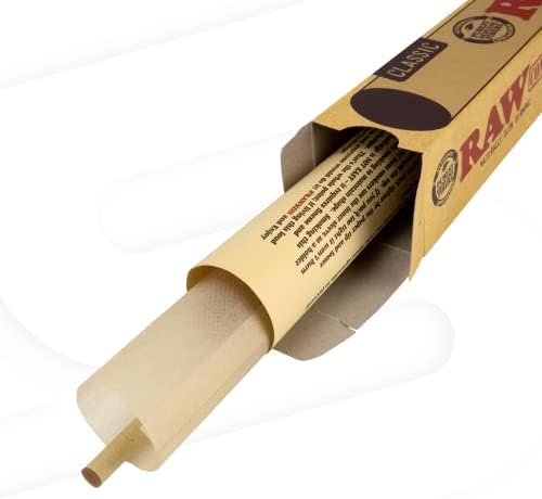 Cono RAW Classic Challenge de 24'' | Un Cono Pre-enrollado Gigante | Papel Natural Sin Refinar y Vegano | 2 Pies de Largo - imagen 2