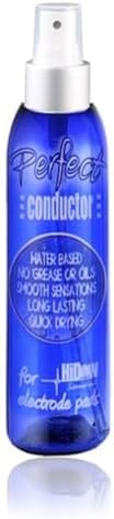 Spray Adhesivo Conductivo HiDow para Almohadillas TENS EMS - Extiende la Vida de tus Electrodos, Fórmula a Base de Iones, 3.4 OZ - imagen 1