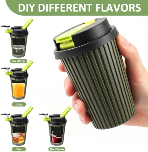 Set de Hookah con Accesorios, Shisha Portátil de Viaje, Mini Shisha con Diseño de Taza de Café - imagen 5