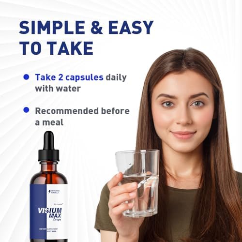 Gotas Visium Max - Suplemento Natural de Salud, Fórmula Líquida Avanzada para Bienestar General, 1 Botella para 1 Mes - imagen 4