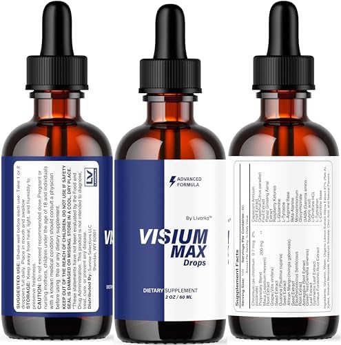 Gotas Visium Max - Suplemento Natural de Salud, Fórmula Líquida Avanzada para Bienestar General, 1 Botella para 1 Mes - imagen 8