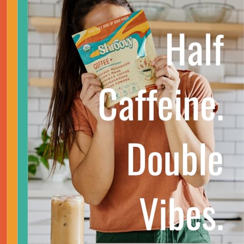 Café Orgánico de Hongos con Adaptógenos | Melena de León y Chaga | Café Instantáneo | Mitad Cafeína | 2,000mg de Hongos - 30 Porciones - imagen 7