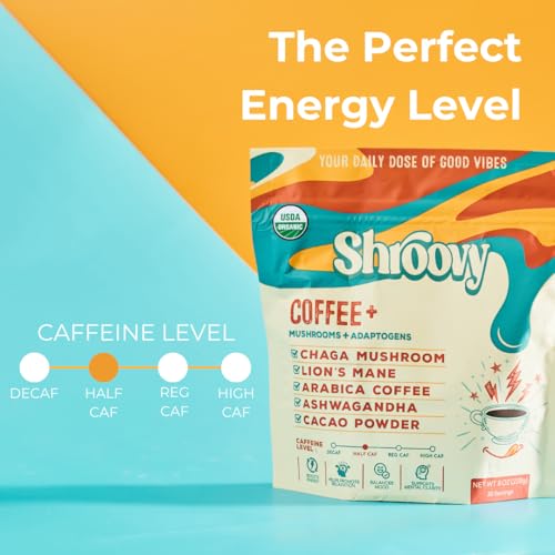 Café Orgánico de Hongos con Adaptógenos | Melena de León y Chaga | Café Instantáneo | Mitad Cafeína | 2,000mg de Hongos - 30 Porciones - imagen 8