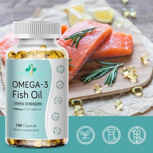 Aceite de Pescado Silvestre de Alaska Triple Fuerza, Omega-3 2500mg, EPA 1300mg + DHA 1200mg, Suplemento para Corazón y Articulaciones, 120 Cápsulas - imagen 3