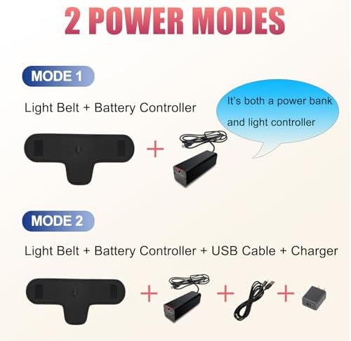 Cinturón de Terapia de Luz Roja Tamthna para Cuello y Muñeca, Batería Recargable de 5000mAh, Portátil para Uso en Casa y Oficina - imagen 5
