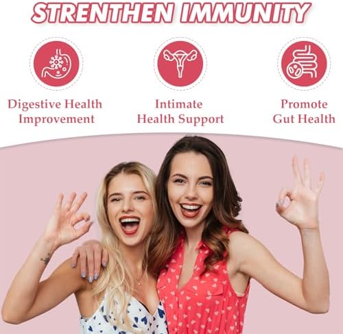Gomitas Skiseoy de Piña para Mujeres pH - Equilibrio Femenino y Salud Vaginal + Vitamina C para Inmunidad, Probioticos, 90 Unidades - imagen 3
