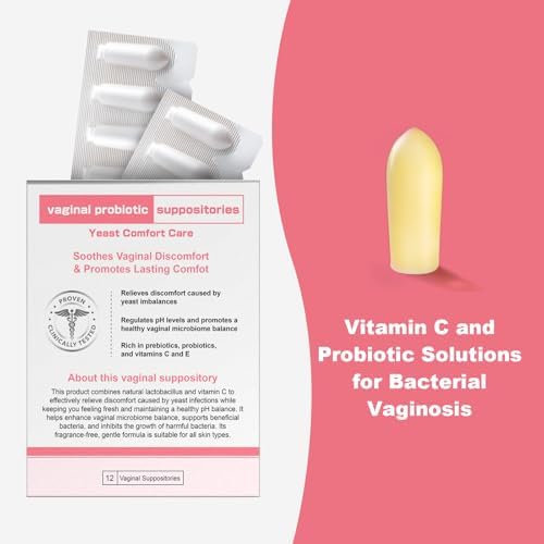 Suplemento probiótico vaginal Nahid, supositorios de ácido hialurónico, humectante vaginal, equilibrio de pH, restaura olor vaginal saludable, - imagen 2