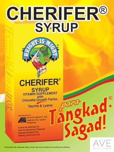 Jarabe Cherifer con Factor de Crecimiento de Chlorella, Taurina y Lisina - imagen 1