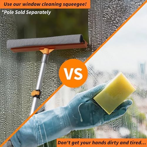 Accesorio de Limpiaparabrisas de Ventana de 15 // Limpiaparabrisas Multiusos para Auto y Ventanas Compatible con Todos los Mangos de Rosca Acme - imagen 4