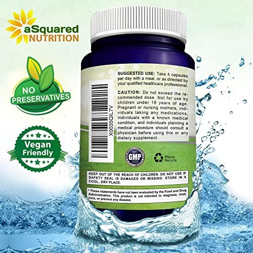 Suplemento de Myo-Inositol y D-Chiro Inositol aSquared Nutrition - 180 Cápsulas - Con Vitamina D3 y Zinc - Relación 40 a 1 - Complejo de VIT B8 - imagen 8