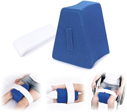 TYYIHUA Cuña de Separación de Rodillas - Almohada de Abducción para Soporte de Piernas y Prevención de Luxaciones - Almohada para Recuperación de - imagen 1