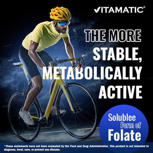 Vitamatic Methyl Folato 15mg – 120 Cápsulas Vegetales de Alta Potencia – Folato Metabólicamente Activo - imagen 5