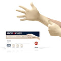 Guantes Desechables de Látex Ansell Microflex 10-754 Daily Defense para Limpieza, Preparación de Alimentos y ros Auxilios - XL, Natural (Caja de 100) - imagen 1