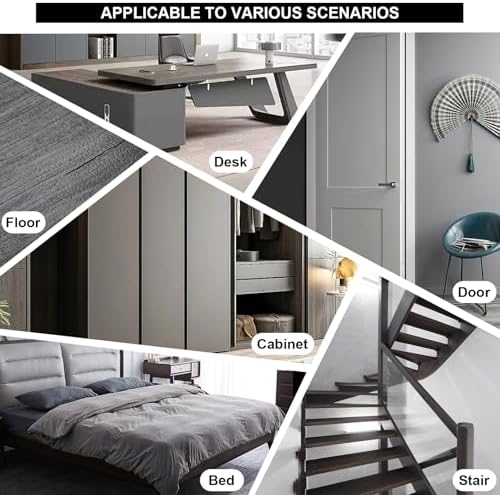 Kit de Reparación para Pisos de Madera - 11 Piezas, Cera para Pisos Laminados y Vinílicos con 8 Marcadores para Madera, Restauración Profesional de - imagen 7