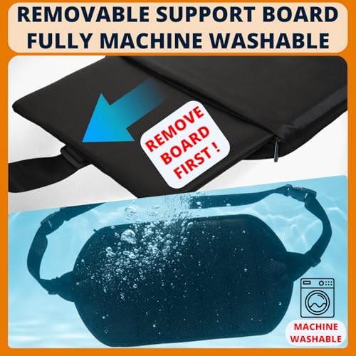 Hamaca para pies Caredgitz Premium para silla de ruedas, reposapiés antideslizante, ajustable para andador y silla, accesorios para silla de ruedas - imagen 6