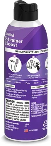 Spray Quitarrugas Faultless Steamer Boost (Paquete de 2) - Reductor de Arrugas para Ropa, 15 oz (425g) con Fragancia a Ropa Limpia - imagen 2