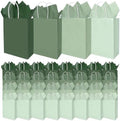 Whaline 36 Pzs Bolsas de Papel Verde Salvia con Papel de Seda para Fiestas, Favor de Cumpleaños, Boda y Baby Shower, Una Patita de Suerte - imagen 1