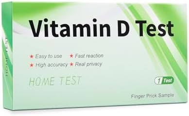 Kit de Prueba de Vitamina D en Casa, Resultados Altamente Precisos, Fácil de Leer y Usar - imagen 1