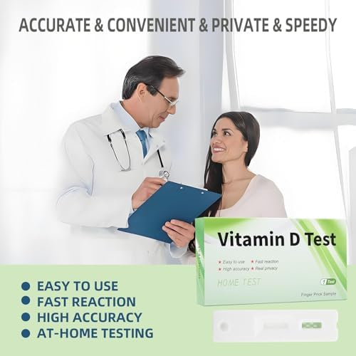Kit de Prueba de Vitamina D en Casa, Resultados Altamente Precisos, Fácil de Leer y Usar - imagen 2