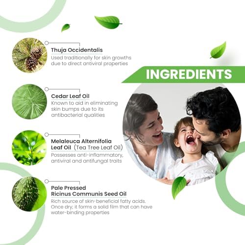 Naturasil Eliminador de Verrugas para Niños y Adultos | Fórmula Tópica a Base de Plantas con Thuja, Árbol de Té y Aceite de Ricino | Suave y Sin Yodo - imagen 4