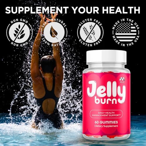 Gomitas Jelly Burn, Suplementos Vitaminicos Naturales para Salud y Bienestar, Fórmula Avanzada, Máxima Potencia (60 Gomitas) - imagen 6