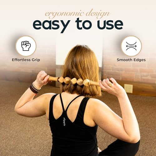 Juego de Masaje de Drenaje Linfático Château Avant de 5 Piezas – Herramientas de Masaje de Madera de Lujo, Set de Ventosas con Rodillos y Tabla de - imagen 6