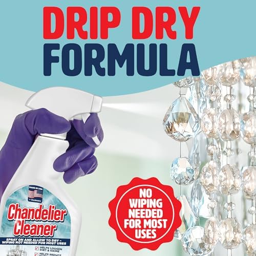 Limpiador de Candelabros Durabasics 32oz – Spray sin Enjuague para Suciedad y Manchas – Limpieza de Vidrio sin Rayas – Uso Multi-Superficie – Hecho - imagen 6