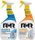 Paquete de Poder RMR Shower Shield – Limpiador/Repelente de Vidrio y Superficies + Removedor de Sarro Xtreme, Kit de Limpieza Multi-Superficie para - imagen 1