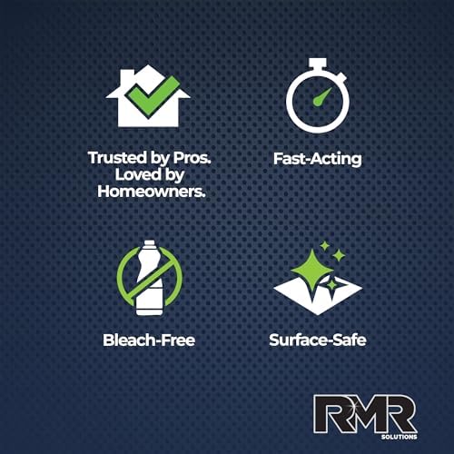 Paquete de Poder RMR Shower Shield – Limpiador/Repelente de Vidrio y Superficies + Removedor de Sarro Xtreme, Kit de Limpieza Multi-Superficie para - imagen 7