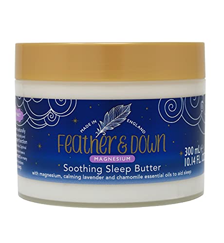 Mantequilla para dormir de 300ml Feather & Down con magnesio, lavanda y manzanilla, vegana y libre de crueldad, para un sueño reparador - imagen 2